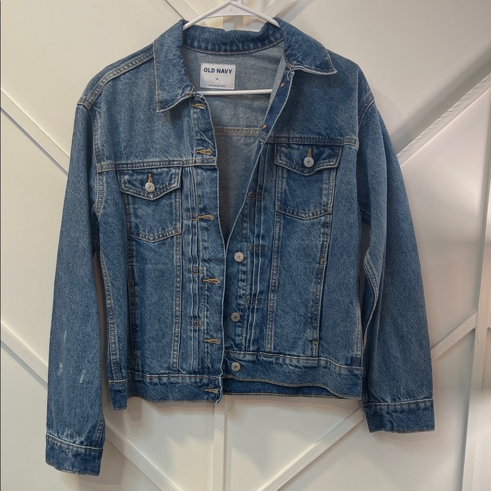 Old Navy Classic Blue Jean Jacket NWT